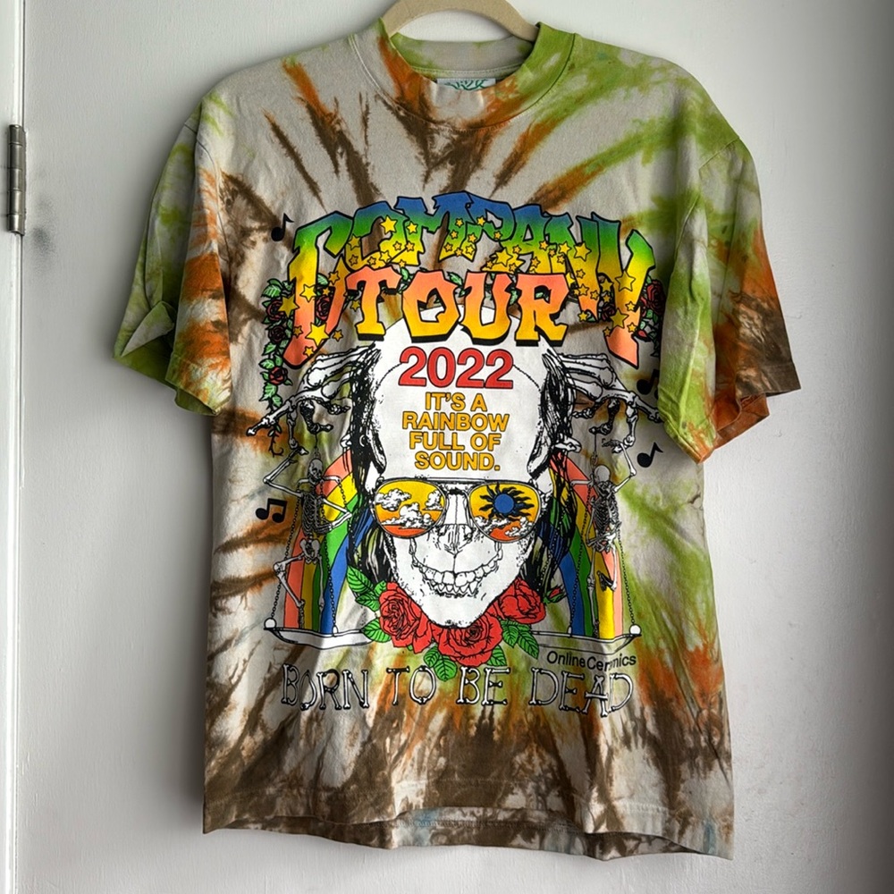 Online ceramics, Dead and Company 2022 tour shirt, size small